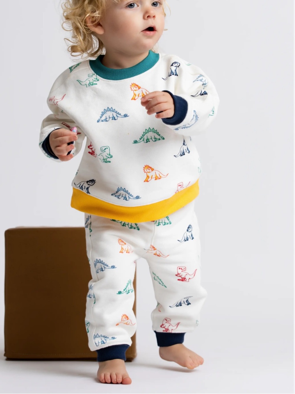 NEW Monica + Andy dinosaur toddler matching set size:18-24 months